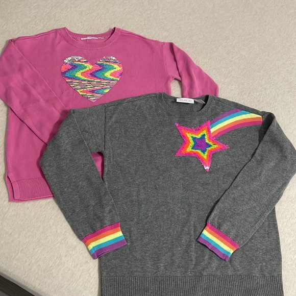 Bundle of 6 sweatshirts for girls size L 10/12. Good conditions. - Picture 2 of 5